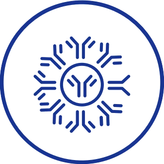 Ícono de funciones normales, apoyo a defensas vitales